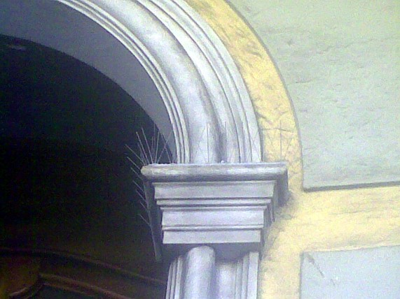 Altro dettaglio chiodi antipiccione